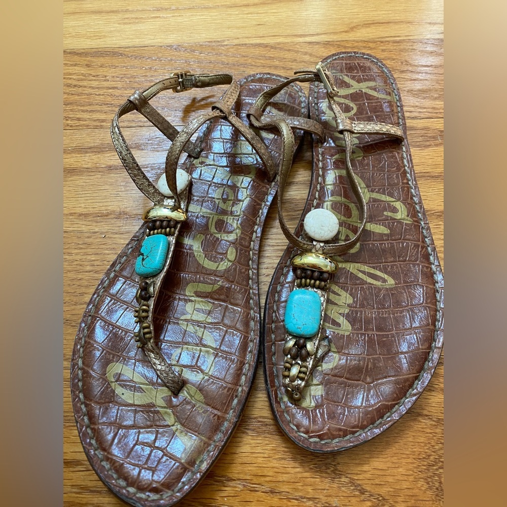 Sam Edelman thing flats beaded - Picture 2 of 5